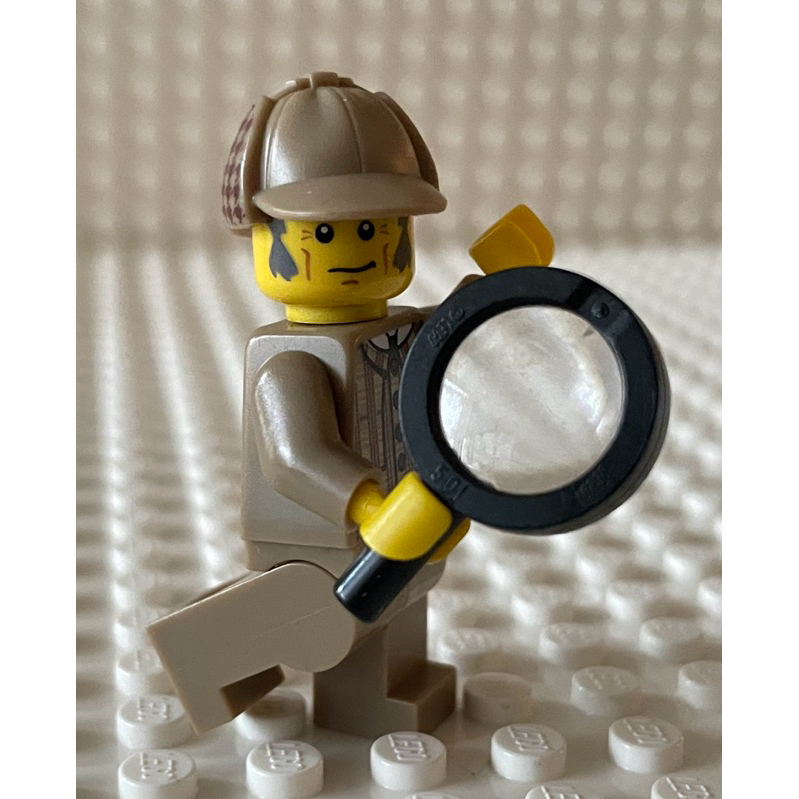 LEGO樂高 8805 第5代人偶包 11號 Detective 偵探 探長（有放大鏡） | 蝦皮購物