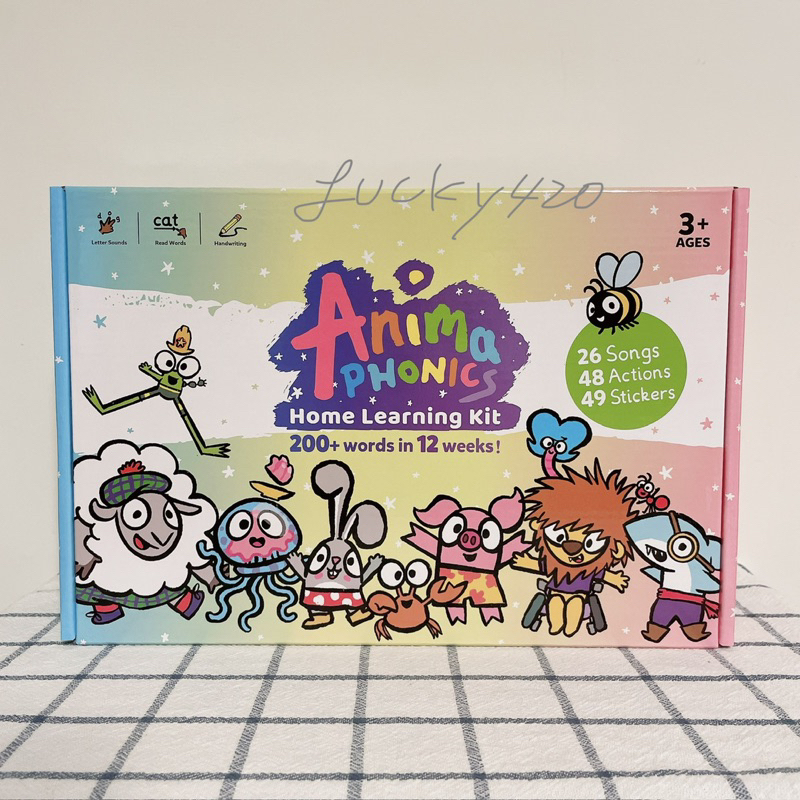 現貨 文脈 Anima Phonics 自拼動物城 自然拼讀 小book 點讀筆 wifi版 | 蝦皮購物