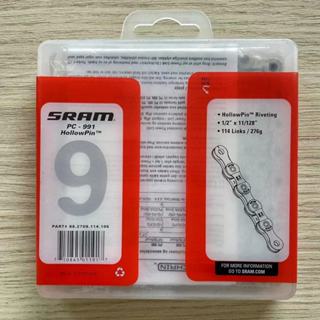 SRAM PC-991 9速鏈條 114目 公路車/登山車 | 蝦皮購物