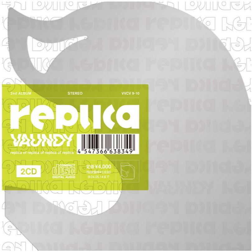 🌸日本代購🌸Vaundy 2nd專輯 「replica」 通常盤 完全生產限定盤 *11/15發售