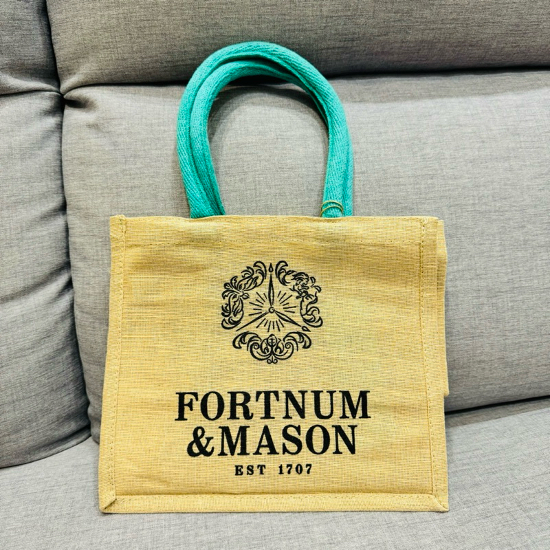 英國FORTNUM& MASON經典麻布袋（小） F&M購物袋 | 蝦皮購物