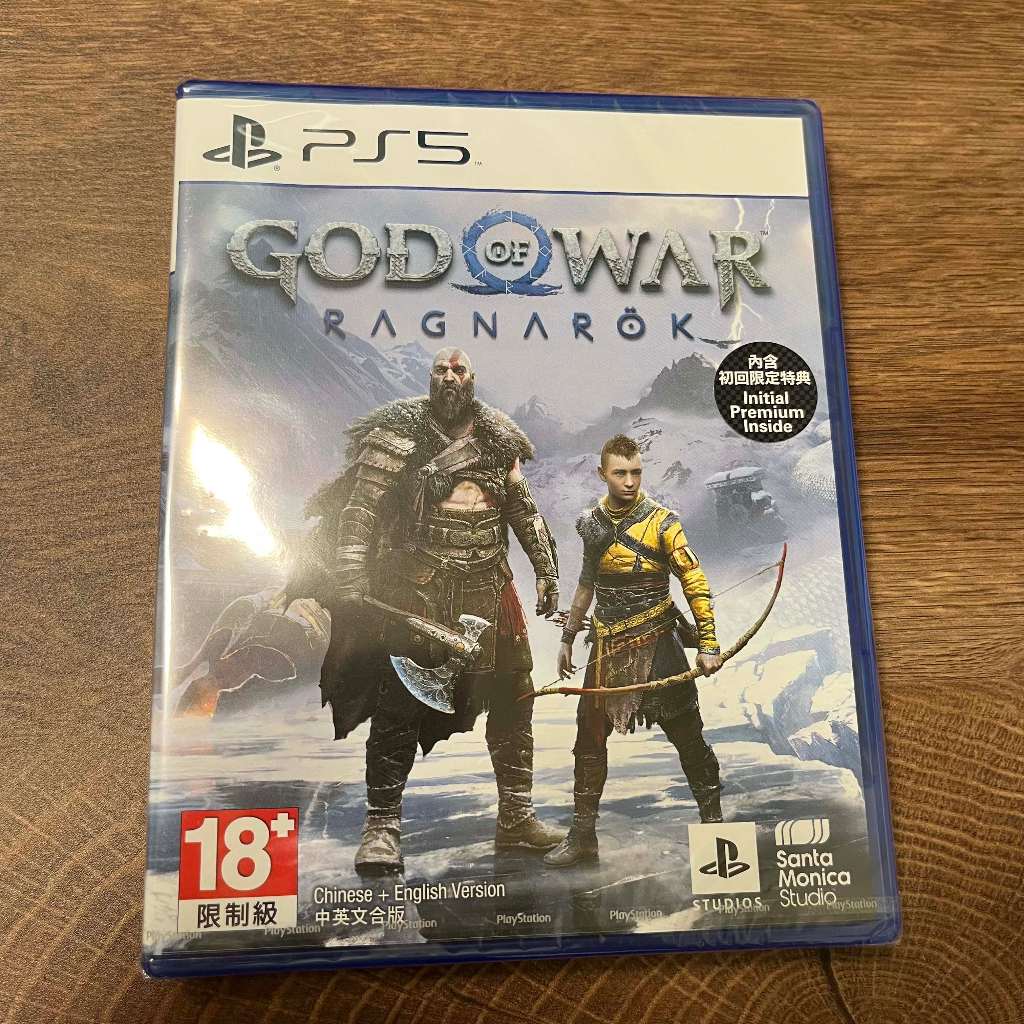 【全新未拆封】PS5 戰神 諸神黃昏 God of War: Ragnarök 中文版【含初回限定特典】 | 蝦皮購物