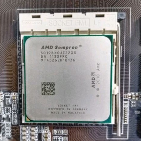 AMD sempron x2 198 2.5GHz 雙核心 65W FM1腳位 處理器 升級換下 現貨 升級BIOS用 | 蝦皮購物