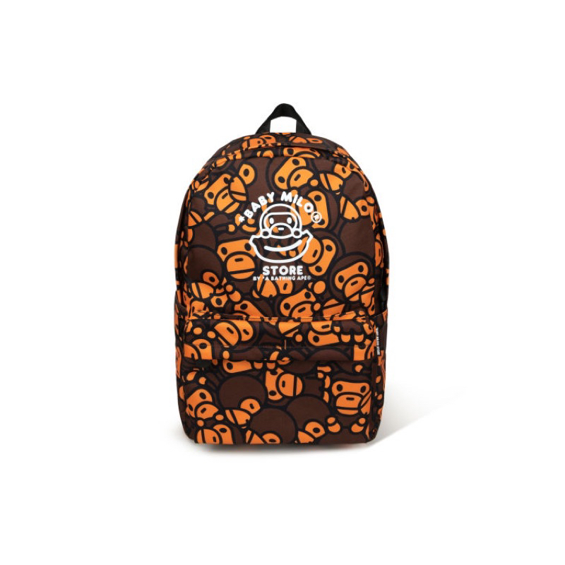 富士🇯🇵代購】現貨全新正品APE BAPE Baby Milo backpack 滿版猴包後