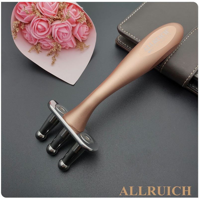 ALLRUICH奧瑞琪 弧形磁*叉 磁*穴 經絡淋巴 按摩 排酸*棒 面部美容工具 三叉/四叉/五叉 | 蝦皮購物
