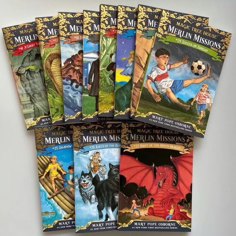 🔥現貨🔥神奇樹屋Magic Tree House 第一季40本Merlin Missions 第二季
