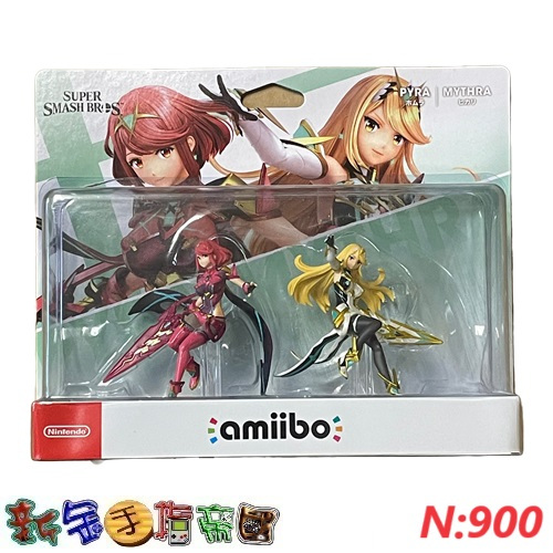 [新金手指帝國電玩] Amiibo 異度神劍 2 光 焰 PYRA MYTHRA 大亂鬥 光+焰雙重包 | 蝦皮購物