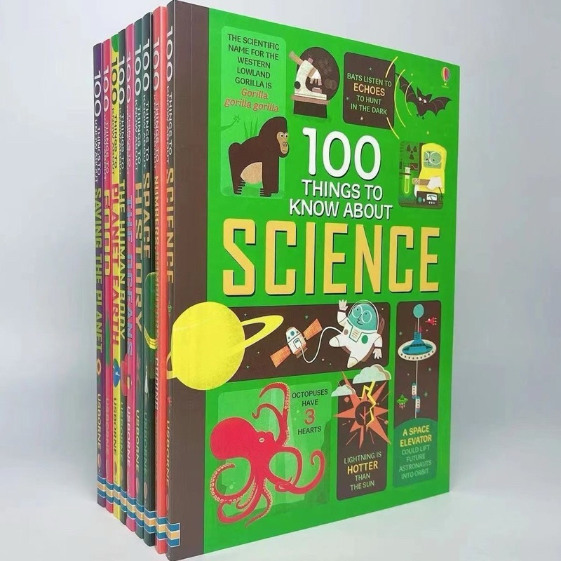 現貨免運Usborne 100 Things to Know About 100大發現系列百科 現貨免運Usborne 100 Things to Know About 100大發現系列百科