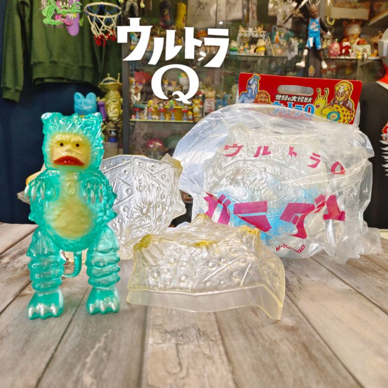 ⭐喔啦玩具店⭐M1號 ガラモン卡拉蒙 隕石怪獸 透明 藍透 綠透 限定 隕石 皮古蒙 皮蒙 老膠 軟膠 玩具公仔 | 蝦皮購物