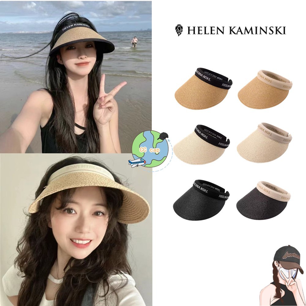 【CC cap】 日本代購 helen kaminski 拉菲草帽 遮陽帽 遮陽帽沙灘帽 遮陽帽 登山帽 防曬帽