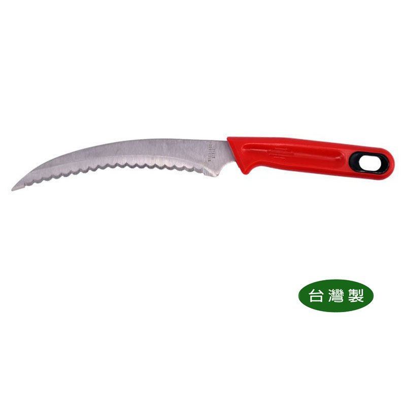 【匠心獨具】不鏽鋼鋸齒鐮刀 白鐵刀 鋸齒鐮刀 割草鐮刀 農作物收割 清除雜草 | 蝦皮購物