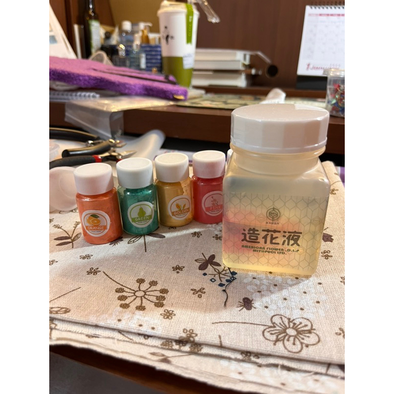 水晶花 造花液 DIY製作材料 （二手） | 蝦皮購物