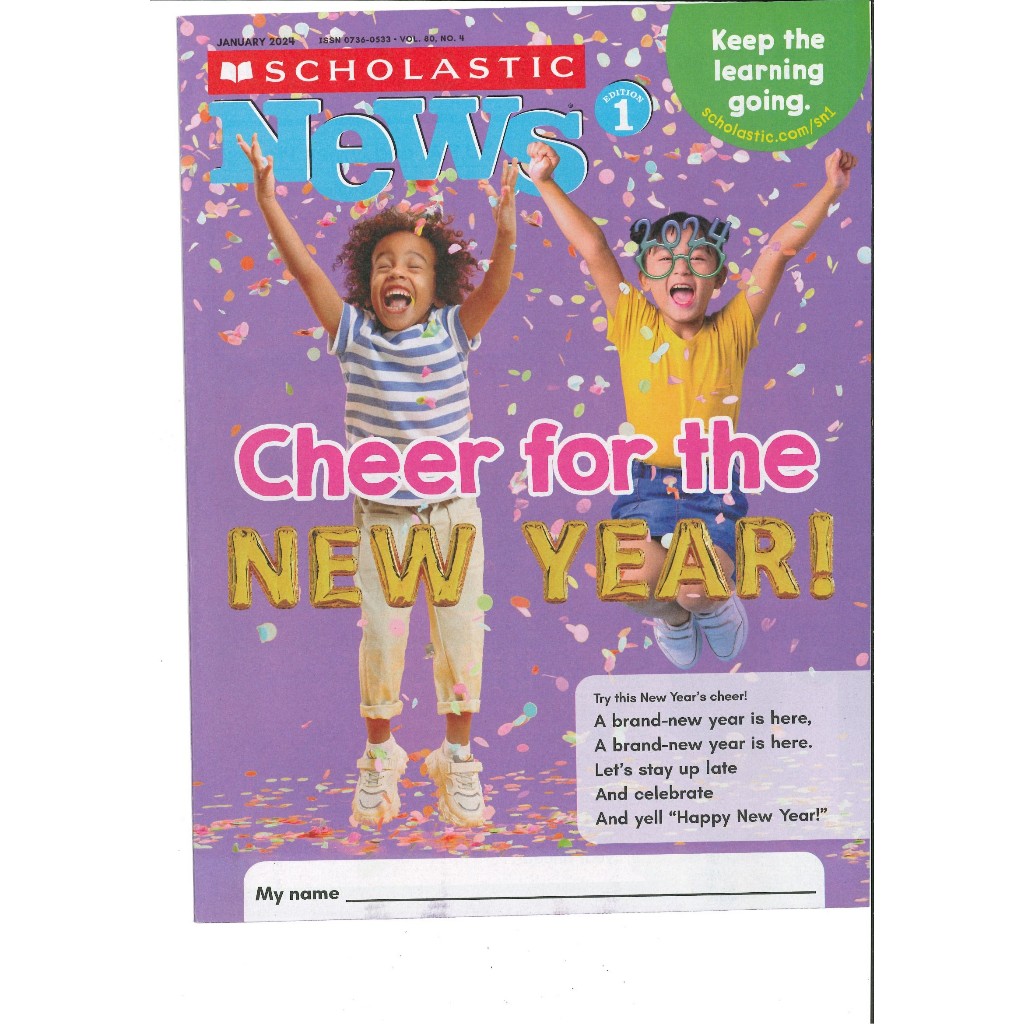 Scholastic News Grade 1 (預購20242025學年)／台灣英文雜誌社 蝦皮購物