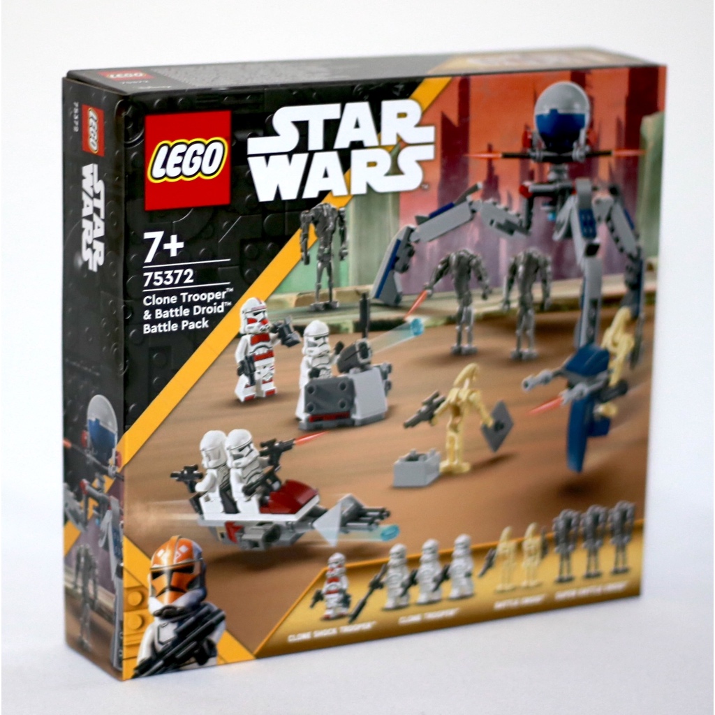 LEGO 75372 Clone Trooper & Battle Droid Battle Pack | 蝦皮購物