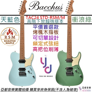 2023新商品 Bacchus Bacchus recordmenow TAC24STD-RSM/M OWH ギター