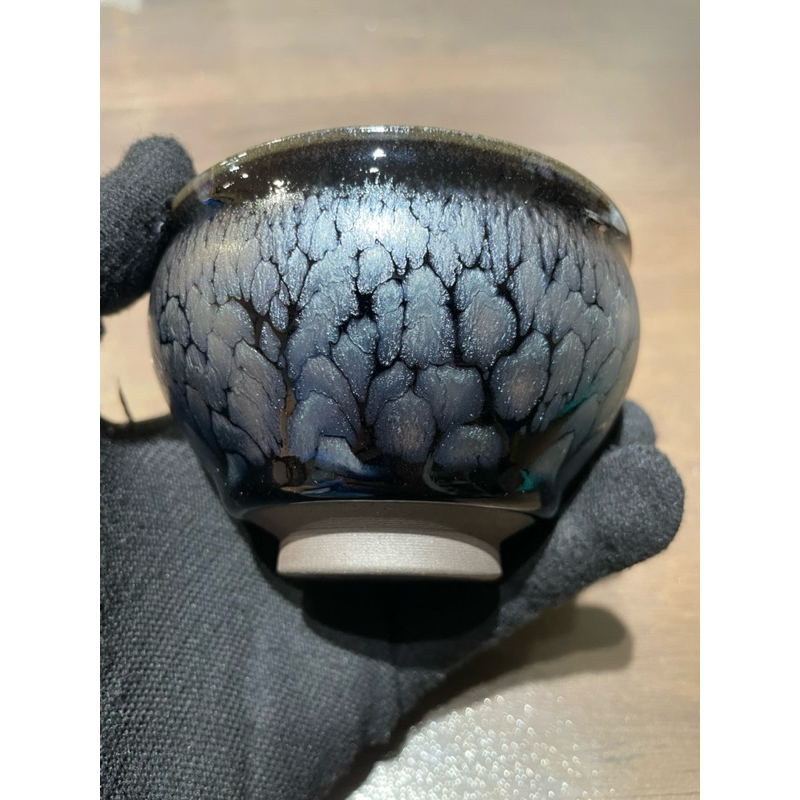 C1025 ️晶盞閣/李高發/水墨牡丹/黑牡丹/建盞/一物一拍/建盞/鐵胎/建盞杯/軟化水質/茶杯/油滴/ | 蝦皮購物