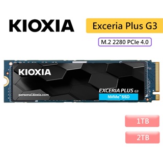 KIOXIA 鎧俠 Exceria Plus G3 SSD M.2 2280 PCIe4.0 1TB、2TB 固態硬碟