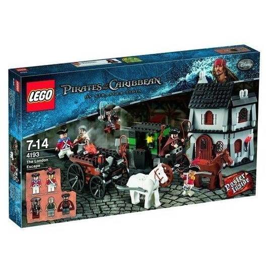 快樂高手附發票] 公司貨樂高LEGO 4193 倫敦大逃亡絕版| 蝦皮購物