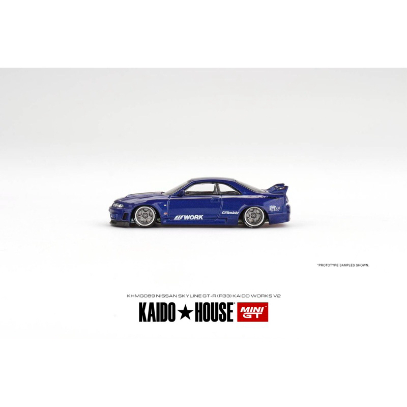 Mini GT x Kaido House 1/64 089 Nissan Skyline GT-R (R33) V2 | 蝦皮購物