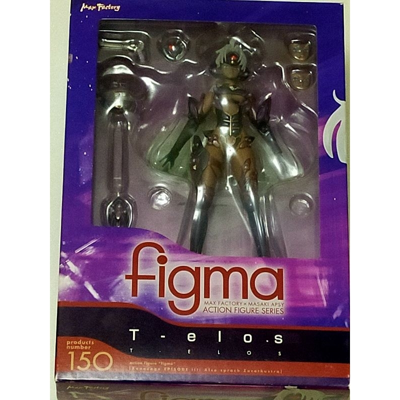 日版 max factory figma 150 異域傳說3 Xenosaga T-elos 可動 異域神劍 人偶 | 蝦皮購物