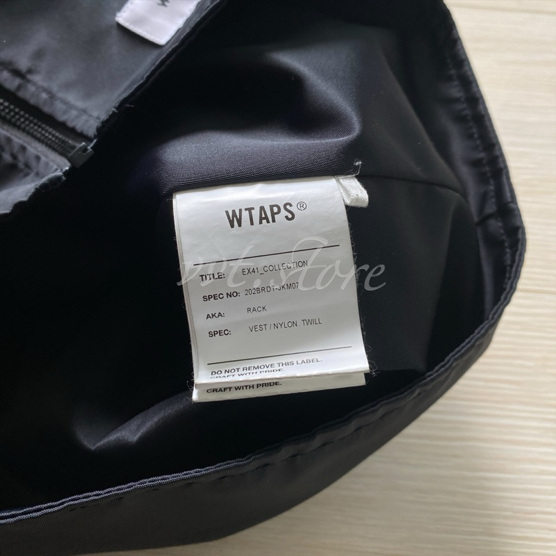 現貨WTAPS 20AW RACK VEST / NYLON. TWILL 機能性背心| 蝦皮購物