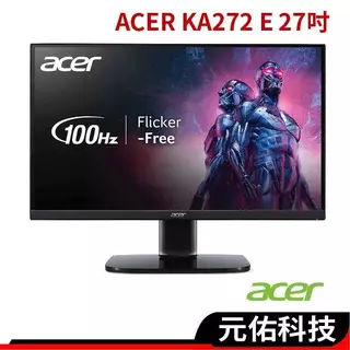 Acer 宏碁 KA272 E 27吋 螢幕 IPS面板 100Hz 1ms 內建喇叭 濾藍光護眼