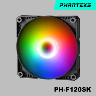Phanteks 追風者PH-F120SK_DRGB_PWM 1500RPM 燈光版12公分機箱散熱風扇