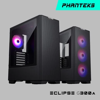 Phanteks	追風者 Eclipse G300A中塔機殼/鋼化玻璃/RGB/ATX/預裝3風扇/單風扇