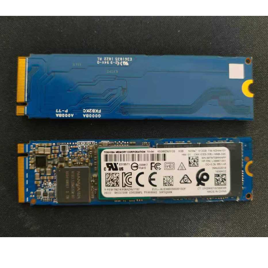 TOSHIBA 東芝】SSD PCIE NVMe 512G KXG60ZNV512G(拆機良品) | 蝦皮購物