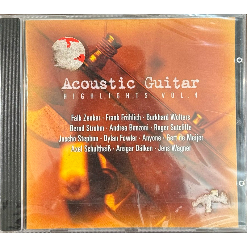 Fingerstyle指彈吉他音樂Acoustic Guitar Highlights Vol.4德版全新未拆封演奏CD | 蝦皮購物