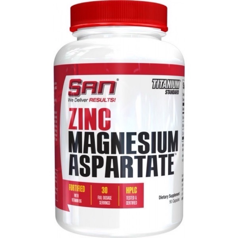 SAN ZMA Zinc Magnesium Aspartate 鋅鎂力 鋅 鎂 天門冬氨酸 代購 | 蝦皮購物