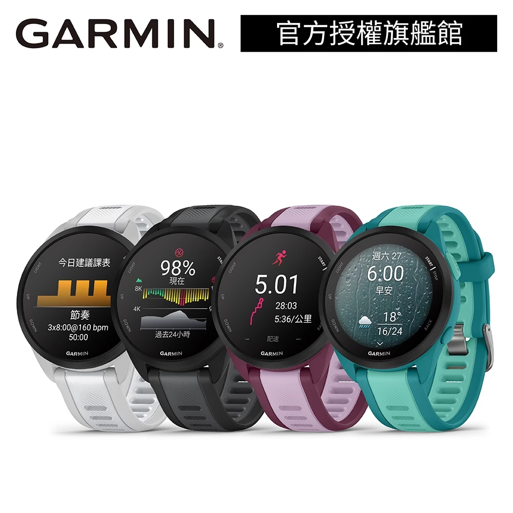 智慧手錶推薦_GARMIN Forerunner 165