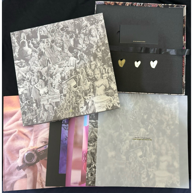 已拆 BLACKPINK Rosé First Single -R- Vinyl LP 絕版黑膠 朴彩英 Rolo | 蝦皮購物