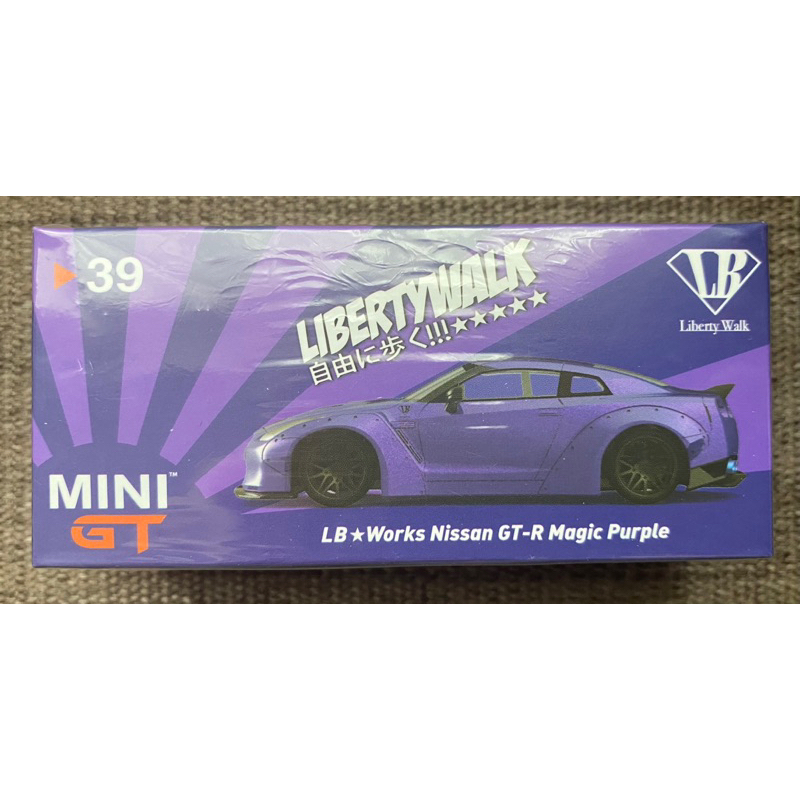 1/64 MINI GT 39 GTR R35 Magic purple紫色全新未拆封| 蝦皮購物