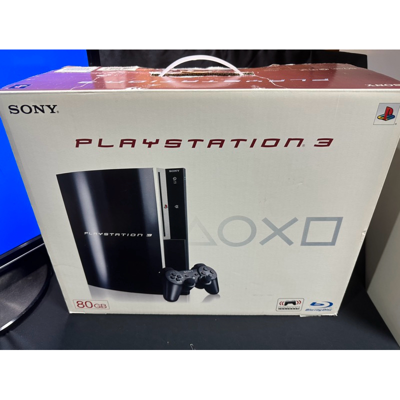 PS3 主機 盒裝齊全 80G | 蝦皮購物
