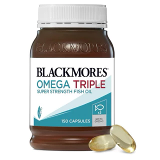 Blackmores Omega Triple Fish Oil 150粒 澳洲三倍濃縮魚油 48小時發貨