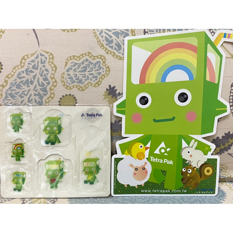 Tetra Pak 利樂包娃娃 造型滑鼠墊+書籤 已絕版 | 蝦皮購物