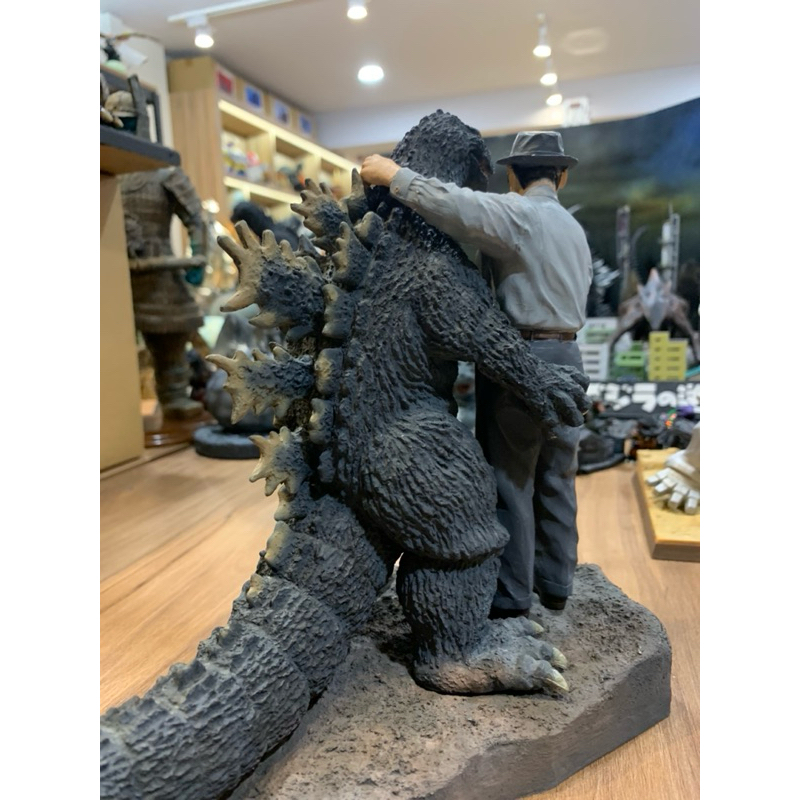 酒井ゆうじ造型工房GODZILLA DREAM Vol.84 哥吉拉與円谷英二限定品GK 樹脂白模日本職人完成品| 蝦皮購物