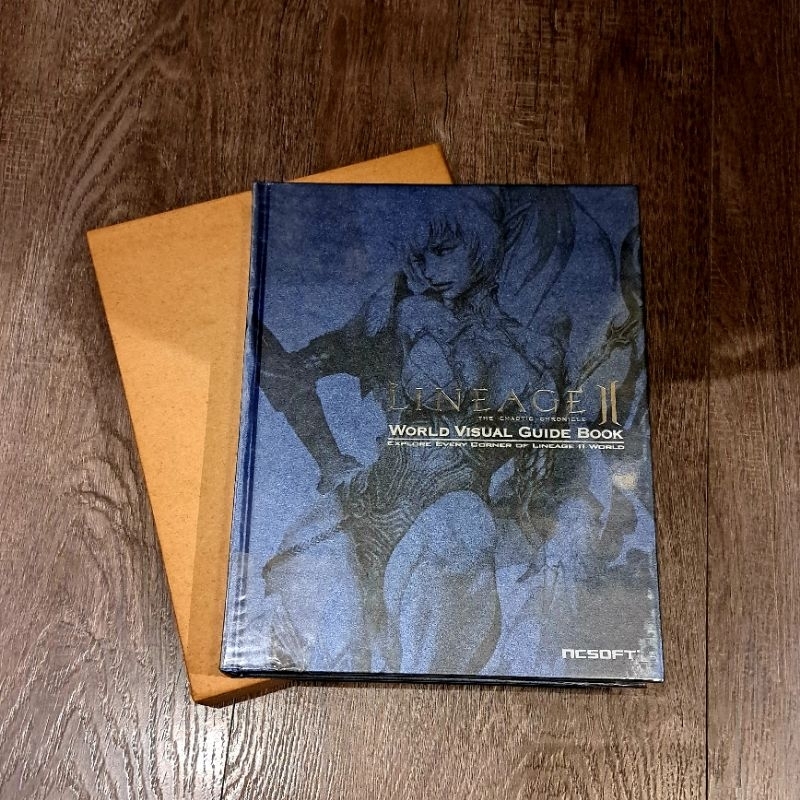 天堂2畫冊，設定集，lineage2，world visual guide book | 蝦皮購物