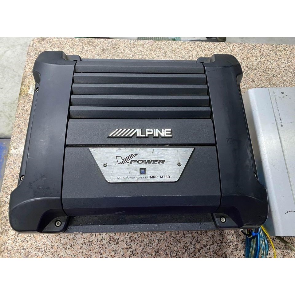 カーオーディオ ALPINE V-POWER MRP-M350 SWD-2000 アルパイン SWD-2000 (MRP-M350)の通販 by よこクマ's shop｜ラクマ