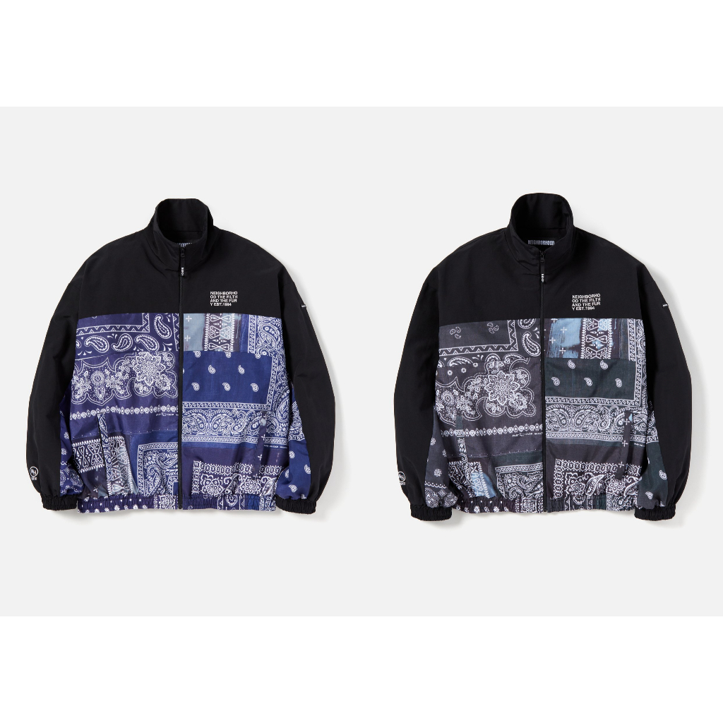 AllenTAPS】NEIGHBORHOOD 21AW BANDANA CHOPPED TRACK / E-JKT | 蝦皮購物