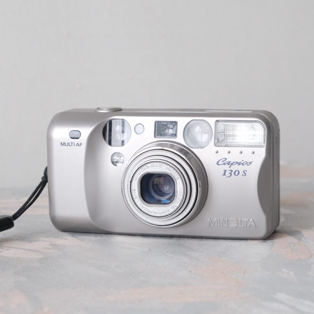 MINOLTA Capios 130s シルバー フィルムカメラ｜MINOLTA Capios 130S