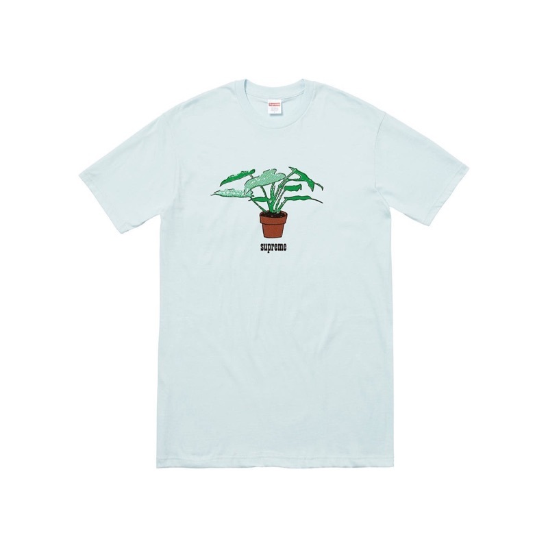 現貨】 Supreme 盆栽Tee T恤FW17 Plant tee 短袖白色S號| 蝦皮購物