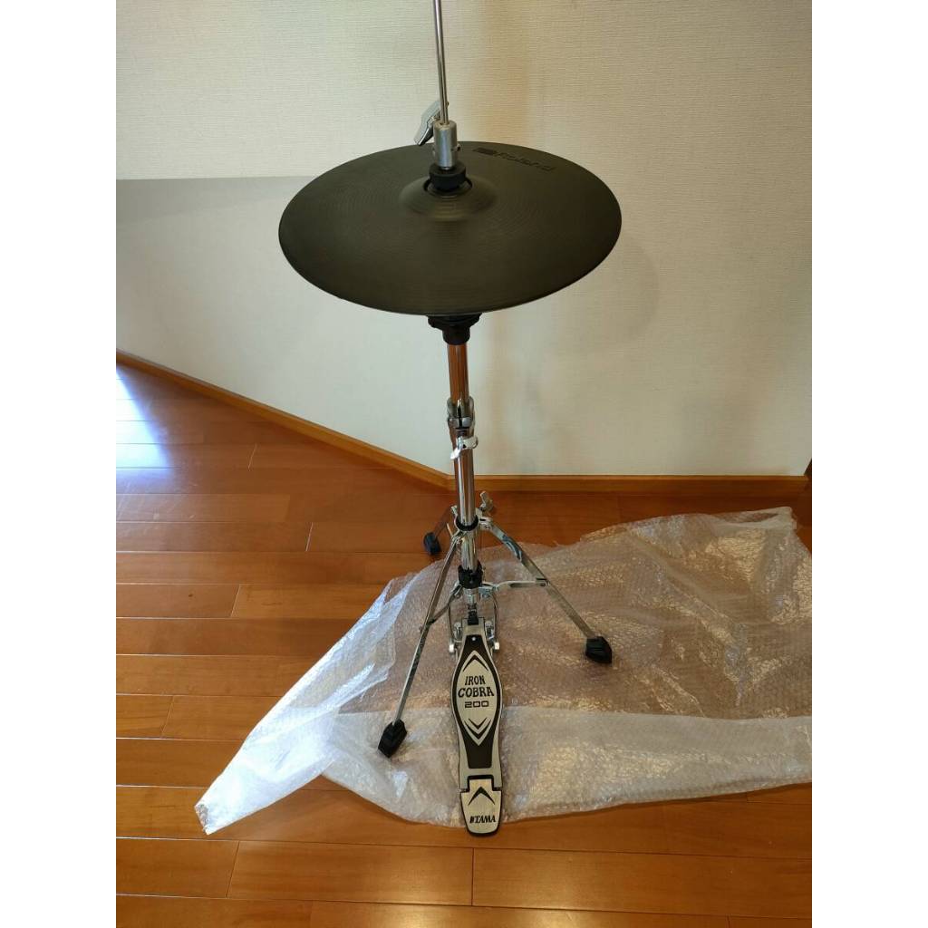 Roland VH10 HiHat電子鼓 電子開合鈸 VDrum VH10 Tama Speed Cobra 八成 蝦皮購物