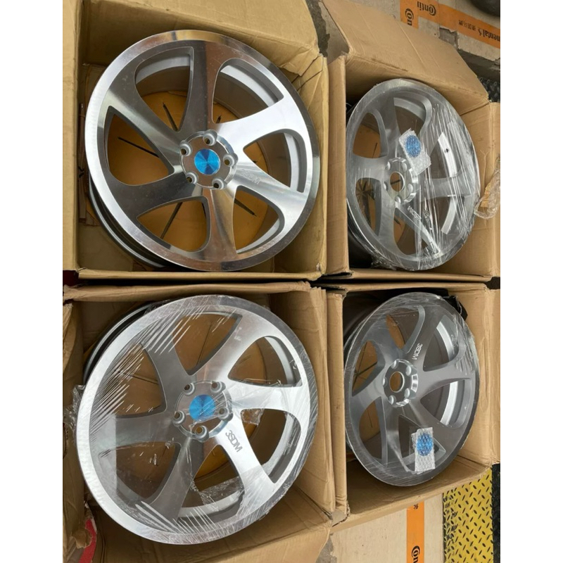 19寸5-112 3SDM0.06 正品鋁圈英國正品絕版品| 蝦皮購物