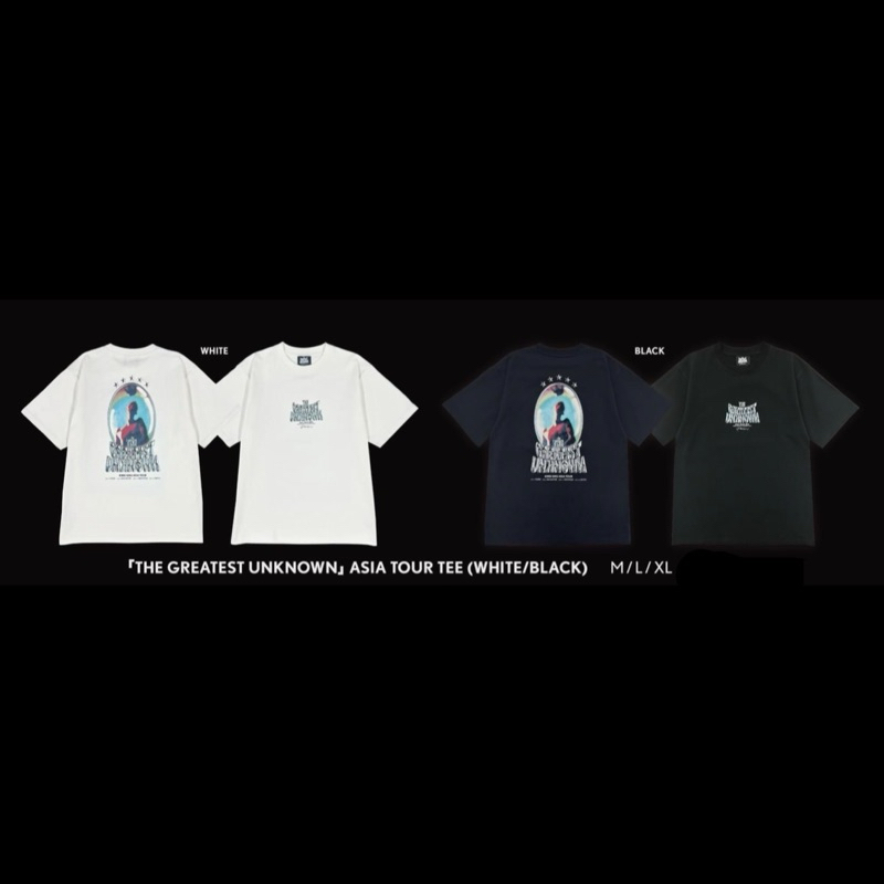 King Gnu】THE GREATEST UNKNOWN演唱會周邊T恤/T-shirt/Tee(亞巡週邊