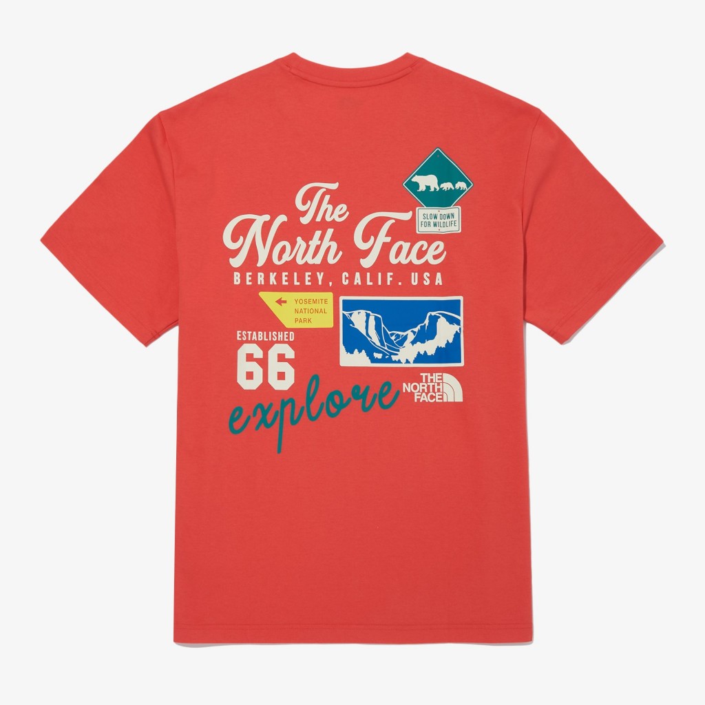 ☆Baro☆韓版The North Face 24SS EMBLEM ARCHIVE S/S R/TEE