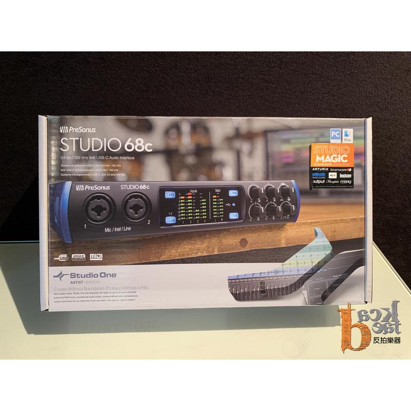 【反拍樂器】PRESONUS STUDIO 68C 錄音介面 Type C 公司貨 免運費 可開二三連發票 | 蝦皮購物