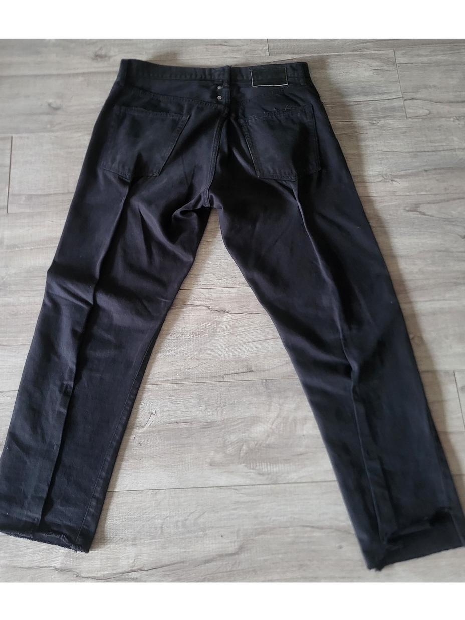 Visvim 20SS JOURNEYMAN PANTS BLK TACKED CRASH | 蝦皮購物