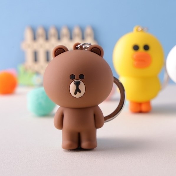 現貨｜一卡通 LINE FRIENDS 典藏立體造型一卡通 BROWN & FRIENDS | 蝦皮購物